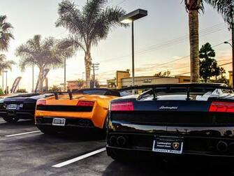 Lamborghini Newport Beach HD Desktop Mobile Wallpaper Background