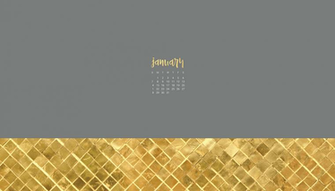 Oh So Lovely Shares January Wallpaper In