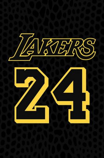 Mighty Mark On Los Angels Lakers Kobe Bryant Wallpaper