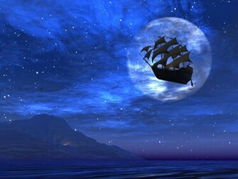 Cartoons Wallpaper Neverland Ship