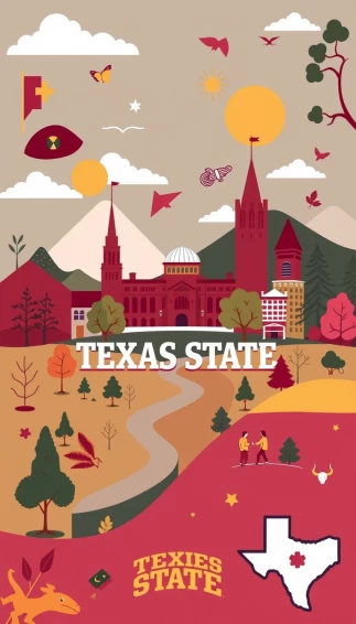 Texas State University Wallpaper
