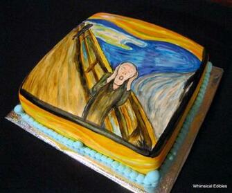 Van Gogh Scream Cypress Tree By