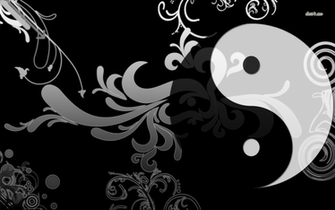 Yin Yang Wallpaper Vector