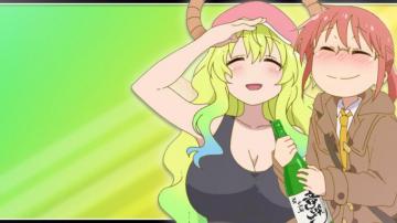 Made A Desktop Wallpaper With Lucoa And Kobayashi R Dragonmaid