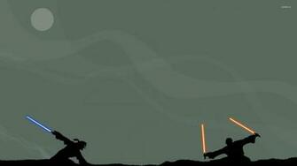 Jedi Vs Sith Wallpaper Cartoon