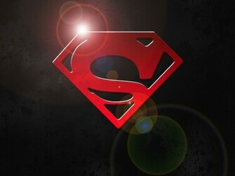 Wallpaper Superman Red And Black