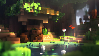 Awesome Minecraft Computer Background Wallpaper