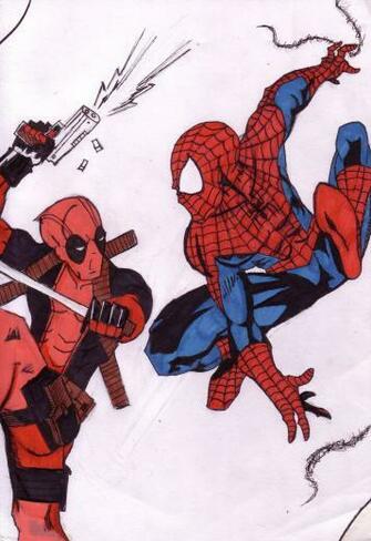 Deadpool Vs Spiderman Wallpaper Image Pictures Becuo