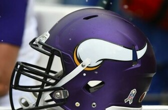 Chicago Il Usa A Detailed Of The Minnesota Vikings