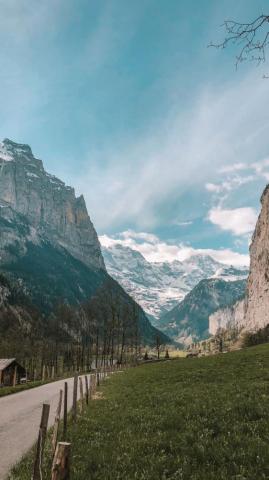 Lauterbrunnen Switzerland iPhone Wallpaper