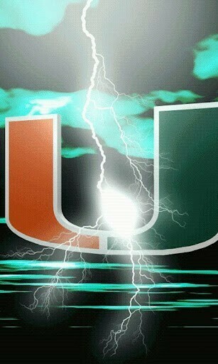 University Of Miami Pride With This Officially Licensed Live Wallpaper