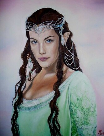 Arwen Background Image Elves Wallpaper