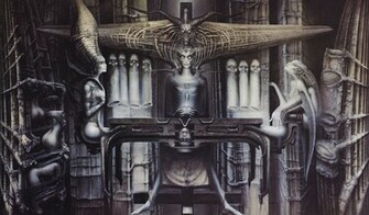 Hr Giger Illustration Wallpaper Background