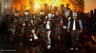 Suicide Squad Movie Fanart Wallpaper By Jeffery10