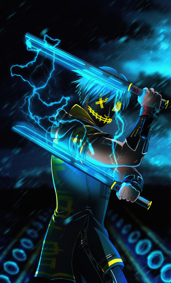 Anime Ninja 4k iPhone HD Wallpaper Image