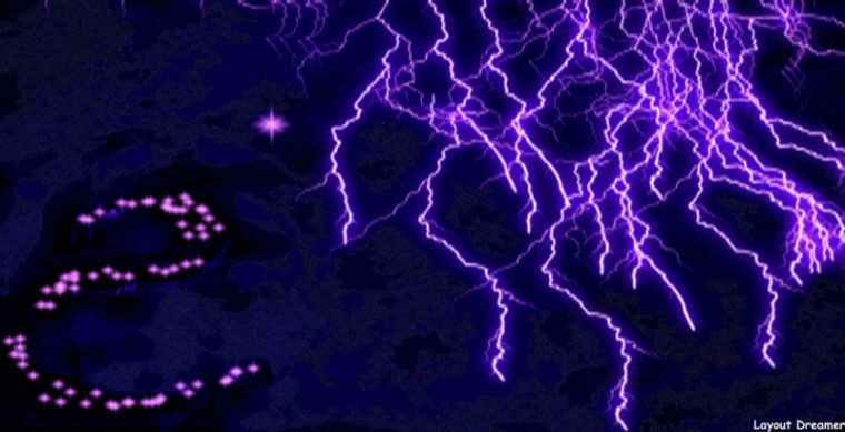 Glitter Purple Dragon Wallpaper Desktop