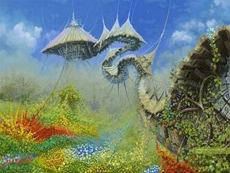Magic Land Digital Illustration Art By Self Wallcoo Net
