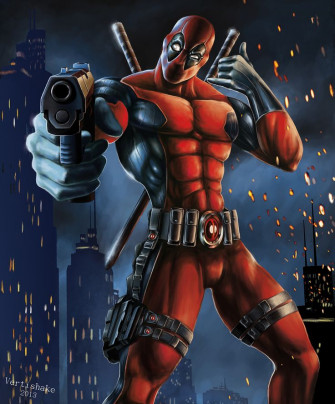 Game Art On Deadpool Comic Marvel And Dc Characters
