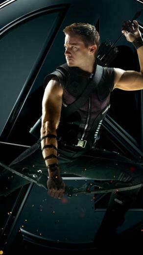 The Avengers Hawkeye iPhone Wallpaper
