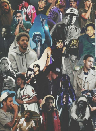 Rapper Collage Wallpaper