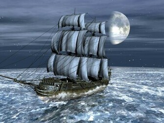 The Flying Dutchman Schiffe Wallpaper 3d F R Desktop