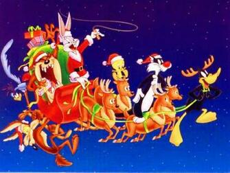Christmas Cartoon Picture Wallpaper