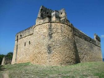 The Gereza Kilwa Fort On Kisiwani Island Tanzania Was