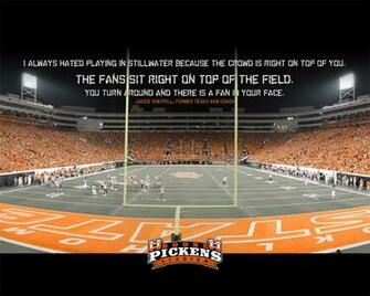 Go Pokes Oklahoma State Cowboys Orange Power Weeden Throws To