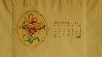 Callmevictorian Desktop Wallpaper Calendar December