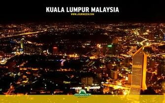 Kuala Lumpur Nights Wallpaper Stock