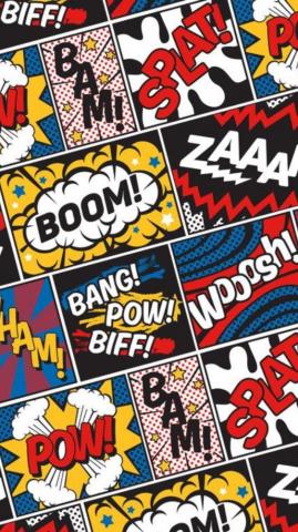 Comic Art Buku Komik Seni Konseptual Ilustrasi Kartu Ucapan