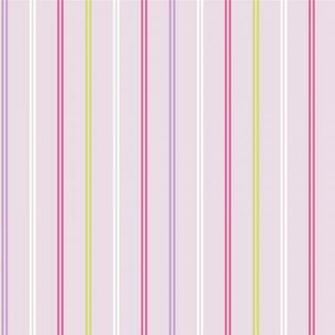 Lilac Yellow White Dl30740 Multi Stripe Hoopla Wallpaper