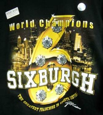 Steelers Afc Champs Black Tee Shirt
