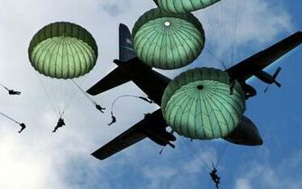 Paratroopers HD Desktop Wallpaper Widescreen High