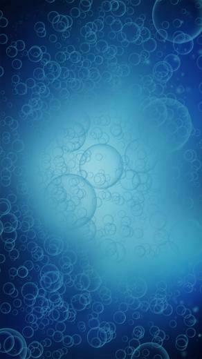 HD Abstract Bubbles iPhone Wallpaper