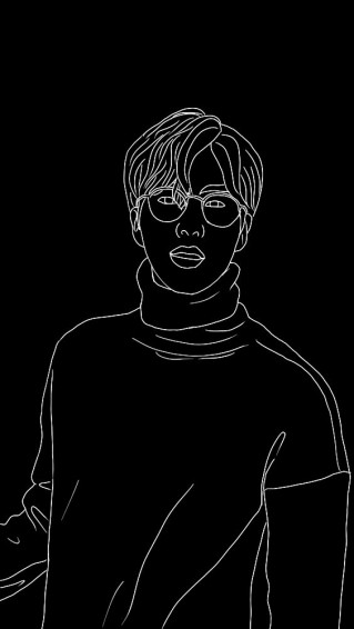 Jin Line Art Drawing Drawings