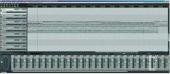 Shot Ezkeys And Ezdrummer Shown As Midi Line Inside Of Reaper