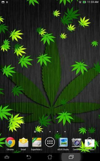 Weed Live Wallpaper Screenshot