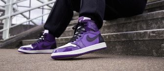 Purple Michael Jordan Logo Wallpaper