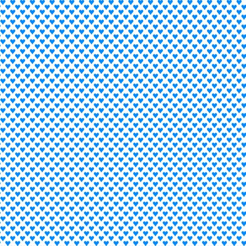 Sky Blue Hearts Background Tileable Or Wallpaper Image