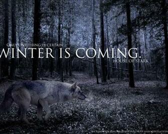 Strider Game Of Thrones Winter Is Coming Wolves Wallpaper