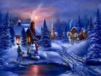 Best Christmas Background HD Computer Wallpaper