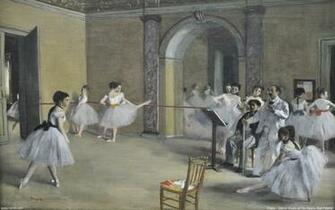 Degas Ballerina Wallpaper Top Background