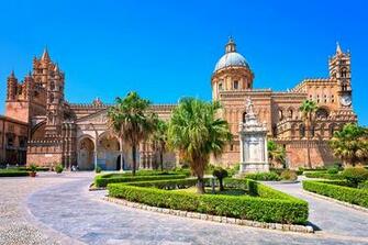 Desktop Wallpaper Sicily Italy Cathedral Of Palermocathedral