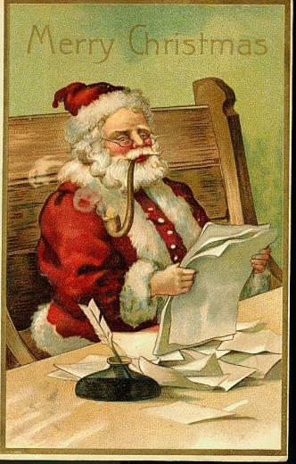 Santa Claus Vintage Wallpaper Desktop HD