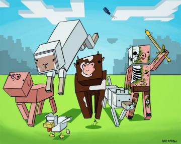 Cute Minecraft Wallpaper On