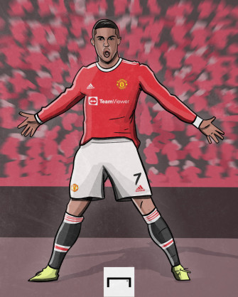 Goal Asia On X Cristiano Ronaldo Wins It For Manchester United