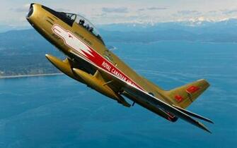 North American F Sabre Wallpaper
