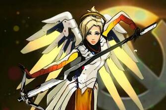 Mercy Overwatch By Ironicrocknrolla