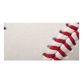 Baseball Sports Template Baseballs Background Photo Greeting Card